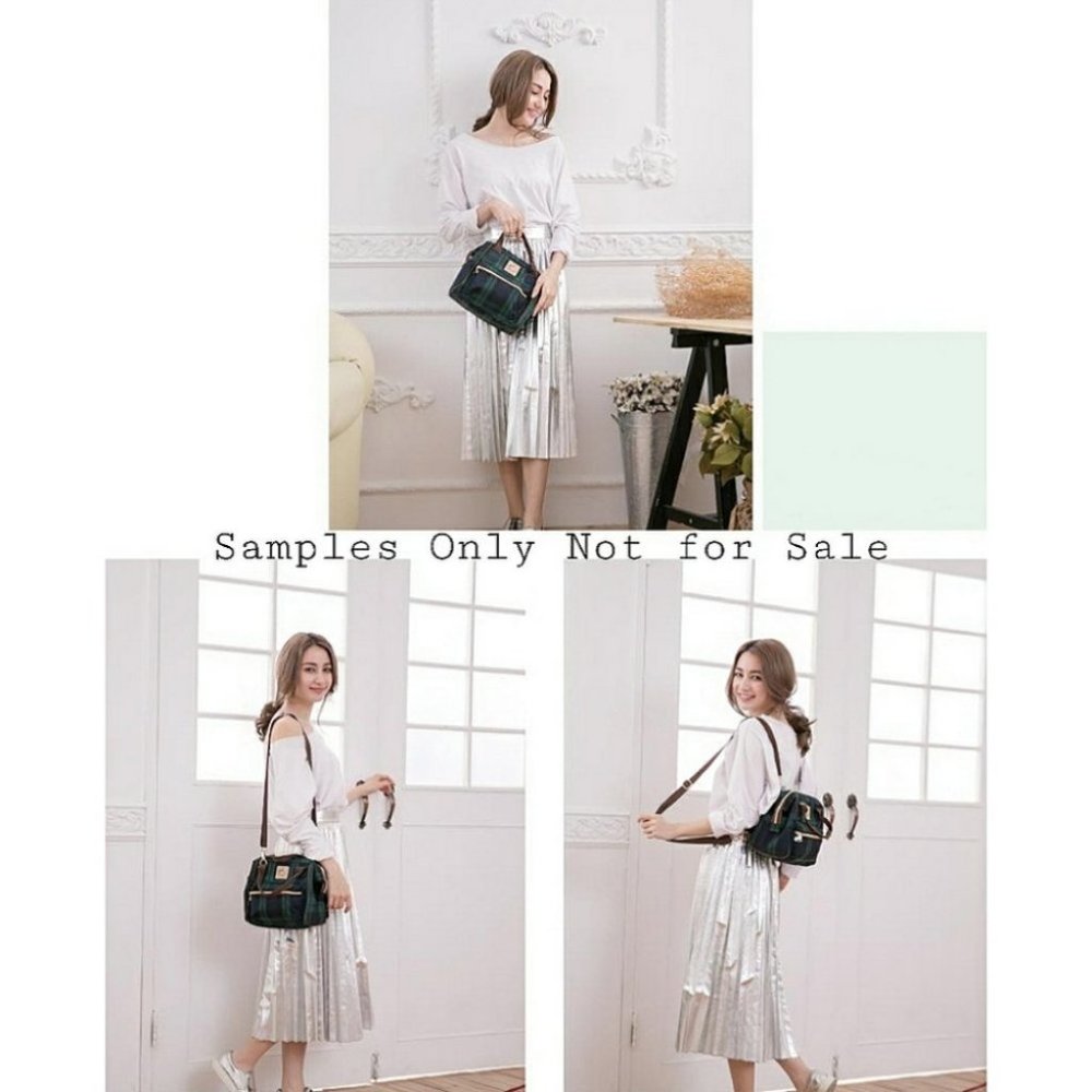 Waterproof Convertible Handbag Backpack Crossbody Multifunctional Triple Use - Picture 7 of 17